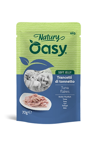 Oasy Natury Soft Jelly Tonnetto 70g Busta Oasy Natury Soft Jelly Tonnetto 70g Busta